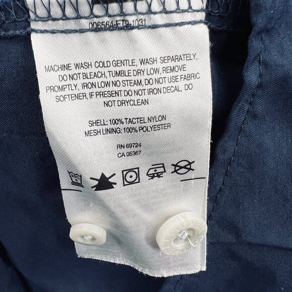 Columbia PFG Bahama II Men Shirt XXL Navy Blue Vent Fishing Omni Shade - Picture 8 of 12